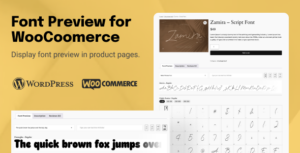 Read more about the article TW Font Preview for WooCommerce