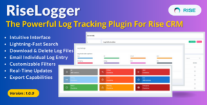 Read more about the article RiseLogger – The Powerful Log Tracking Plugin for Rise CRM