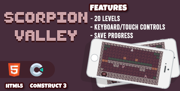 You are currently viewing Scorpion Valley Bomberman Construct 3 HTML5 Game