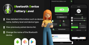 Bluetooth Device Battery Level – Bluetooth Device Manager – Battery Life Monitor