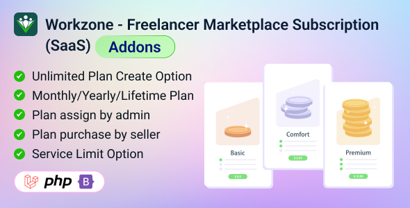 Read more about the article Workzone – Freelancer Marketplace Subscription (SaaS) Plugin